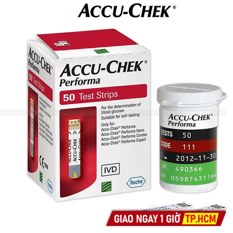 Que Thử Đường Huyết Accu Chek Performa