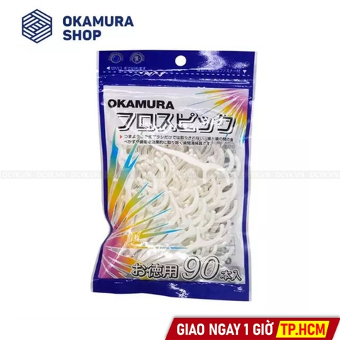 Tăm Chỉ Kẻ Răng Okamura (Dạng Bịch)