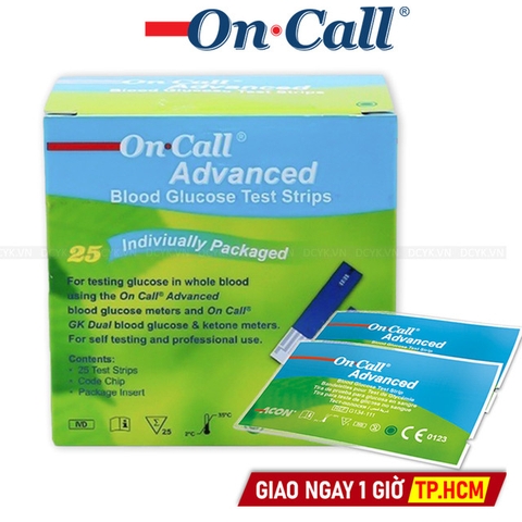 Que Thử Đường Huyết On-call Advanced