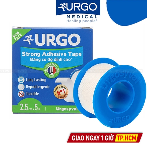 Băng Keo Lụa Y Tế Độ Dính Cao Urgo URGOSYVAL