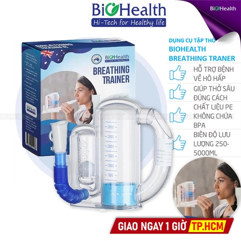 Dụng Cụ Tập Thở BIOHEALTH VIS 01