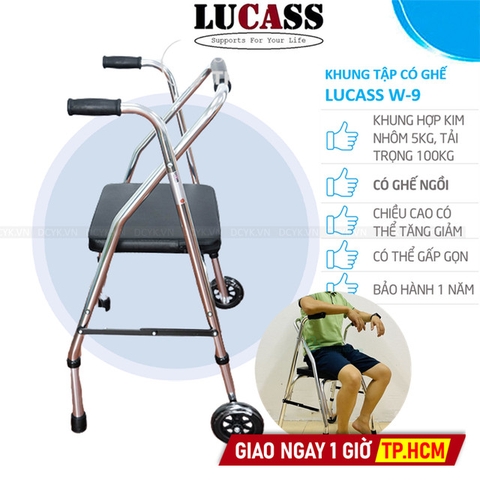 Xe Tập Đi 2 Bánh, Có Ghế Lucass W-9 (W9)