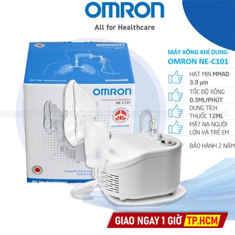 Máy Xông Khí Dung Mũi Họng Omron NE-C101