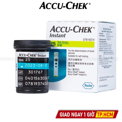 Que Thử Đường Huyết Accu-Chek Instant