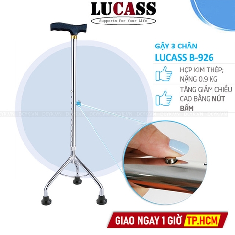 Gậy 3 Chân Cao Lucass B-926 (B926)