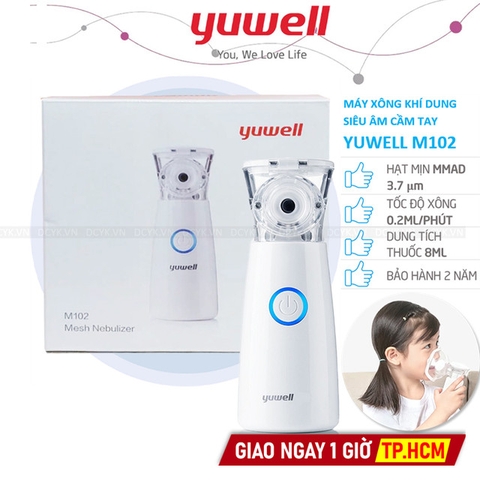 Máy Xông Khí Dung Siêu Âm Cầm Tay Yuwell M102