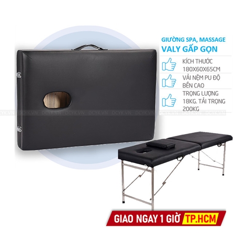 Giường Spa, Massage Vali Gấp Gọn
