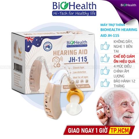 Máy Trợ Thính Đeo Tai Biohealth JH-115