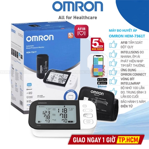 Máy Đo Huyết Áp Bắp Tay Omron HEM-7361T
