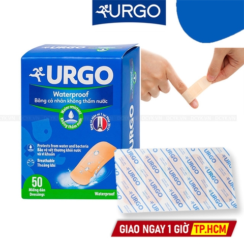 Băng Keo Cá Nhân Không Thấm Nước Urgo WATERPROOF