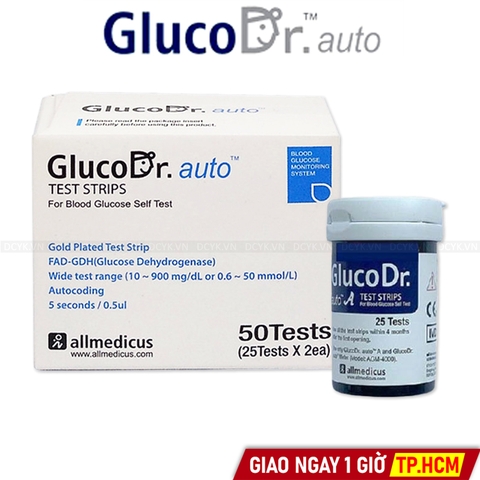 Que Thử Đường Huyết Gluco Dr Auto