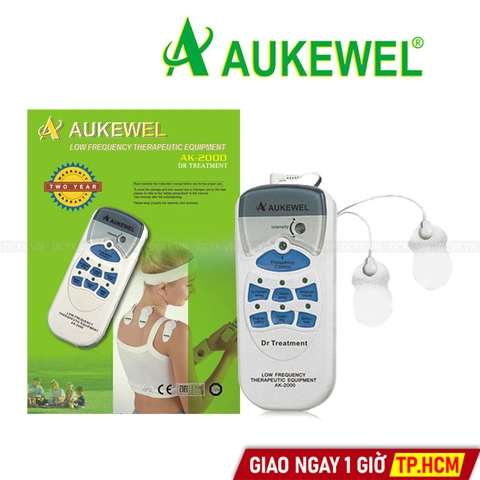 Máy Massage Xung Điện Aukewel AK-2000 (4 Miếng Dán)