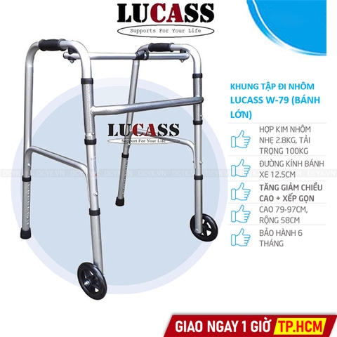 Khung Tập Đi 2 Bánh Lớn Lucass W-79 (W79)