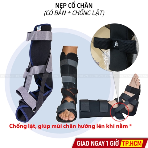 Nẹp Cổ Chân Có Bàn, Chống Lật Ty Sport