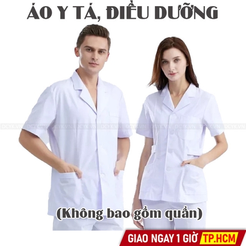 Áo Y Tá, Dược Sĩ, Điều Dưỡng Trắng