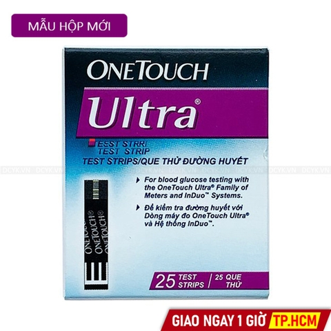 Que Thử Đường Huyết OneTouch Ultra