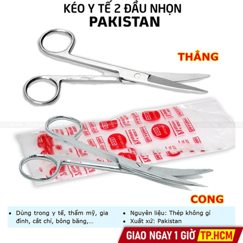 Kéo Y Tế (Đầu Nhọn) Pakistan
