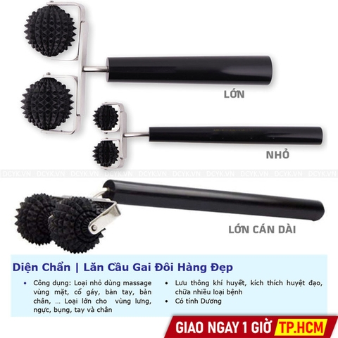 Diện Chẩn | Lăn Cầu Gai Đôi Hàng Đẹp