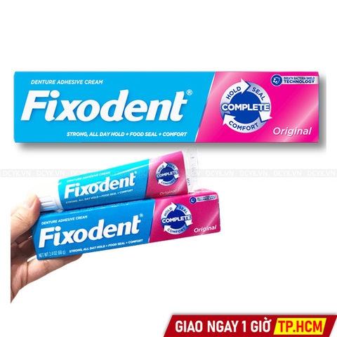 Keo Dán Răng/ Keo Dán Hàm Giả Fixodent (USA)