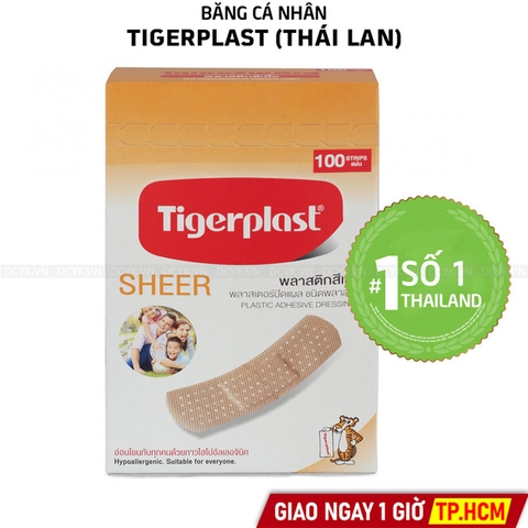 Băng Keo Cá Nhân Tigerplast SHEER