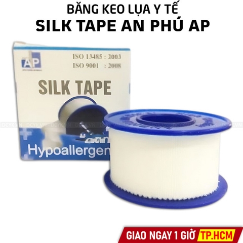 Băng Keo Lụa Y Tế Silk Tape An Phú AP
