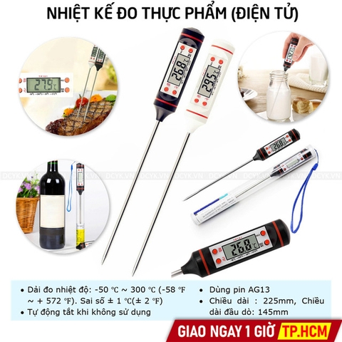 Nhiệt Kế Đo Nhiệt Độ Thực Phẩm