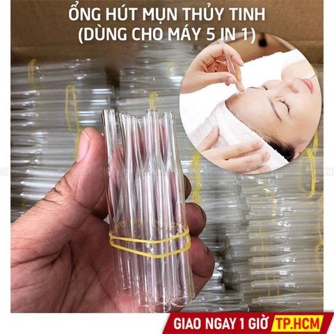 Ống Hút Mụn Thủy Tinh Dùng Cho Máy Đa Năng 5in1