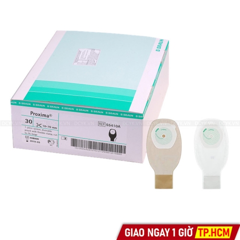 Túi Hậu Môn Nhân Tạo 1 Mảnh B.Braun Proxima (Sử Dụng Kẹp)
