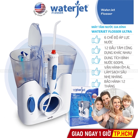 Máy Tăm Nước Gia Đình Waterjet Flosser Ultra