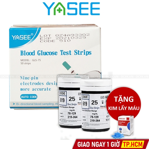 Que Thử Đường Huyết Yasee