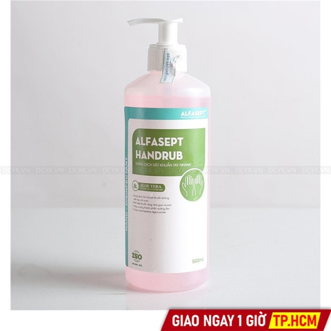 Nước Rửa Tay Khô Alfasept Handrub (Chai Vòi)