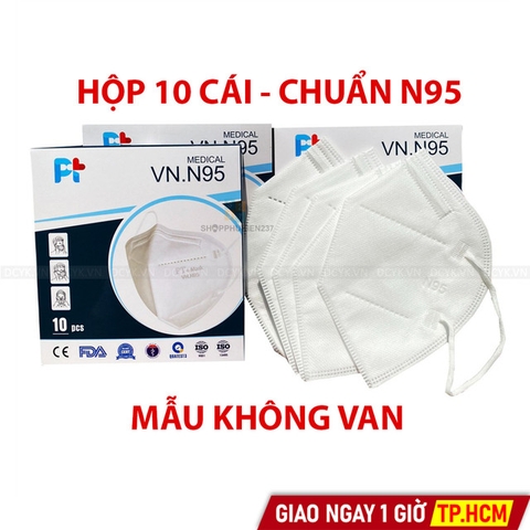 Khẩu Trang 3D PT Mask VNN95 (Không Van)