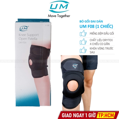 Bó Gối Đai Dán Không Nẹp Drytex United Medicare UM F08