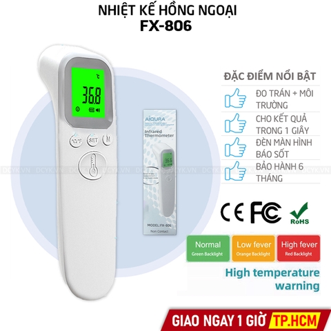 Nhiệt Kế Hồng Ngoại FX-806