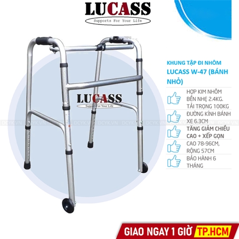 Khung Tập Đi 2 Bánh Nhỏ Lucass W-47 (W47)