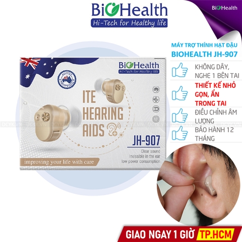 Máy Trợ Thính Hạt Đậu BioHealth JH-907 (JH907)