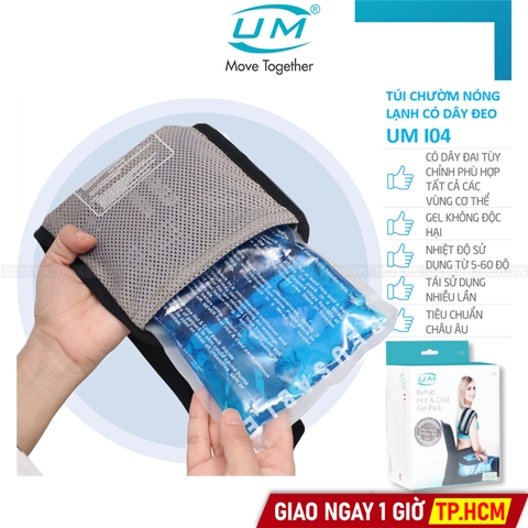 Túi Chườm Nóng/Lạnh Có Dây Đeo United Medicare UM I04 (23x15cm)