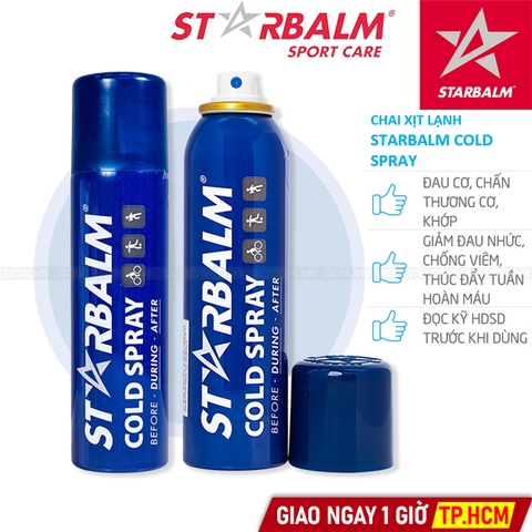 Chai Xịt Lạnh Starbalm Cold Spray (Hà Lan)