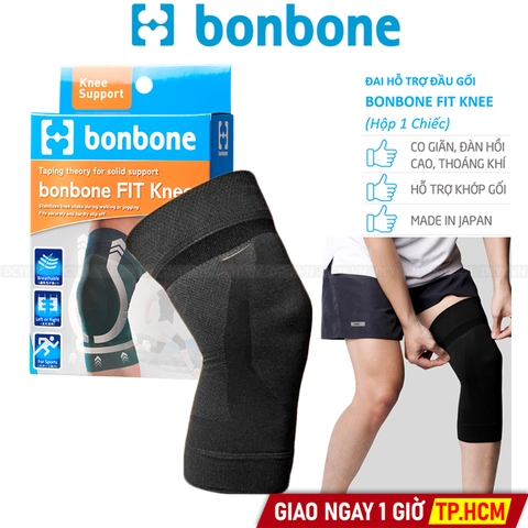 Đai Hỗ Trợ Đầu Gối BONBONE FIT KNEE (Hộp 1 Chiếc)