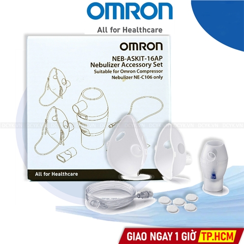 [PHỤ KIỆN] Bộ Phụ Kiện Máy Xông Khí Dung NEB-ASKIT-16AP (Chỉ Dùng cho Omron NE-C106)