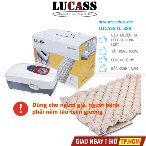 Nệm Hơi Chống Loét Lucass LC 389 (LC-389)