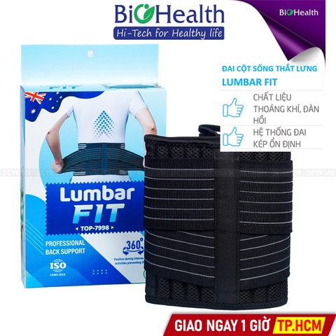 Đai Cột Sống Thắt Lưng Biohealth LUMBAR FIT