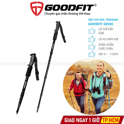 Gậy Leo Núi, Gậy Trekking GoodFit GF03E