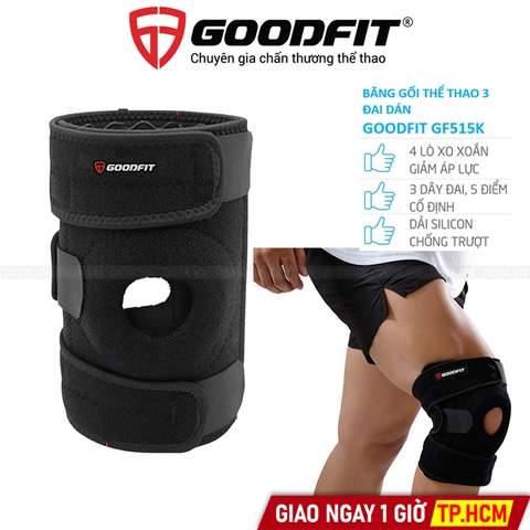 Băng Gối Thể Thao 3 Đai Dán GoodFit GF515K
