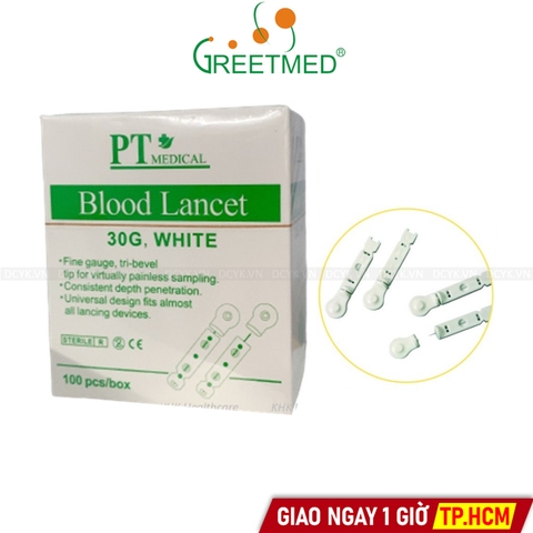 Kim Dẹp Thử Đường Huyết GreetMed (Hoặc Tương Đương)