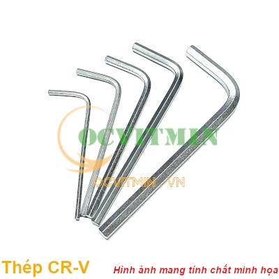 Khóa Lục Giác Chất Liệu Thép CR-V, Lục Lăng