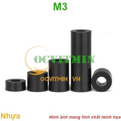 Trụ Nhựa Rỗng Đường Kính Trong 3mm