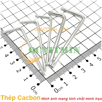 Khóa Lục Giác Bông, Lục Giác Hình Sao Thép Cacbon