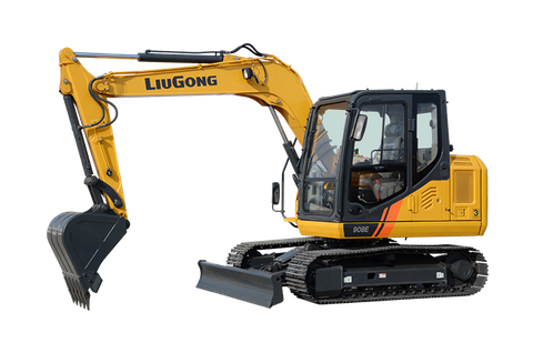 XÚC ĐÀO LIUGONG 908E GẦU 0,32 m3