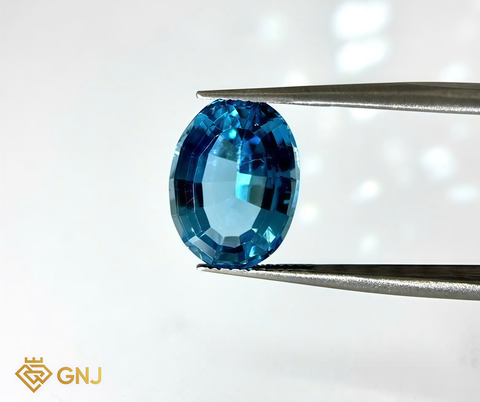 Đá Topaz Xanh Tự Nhiên 7.2ct - GNJ